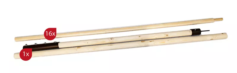 Stangenpaket - Landsknechtzelt Wylhelm 200 2