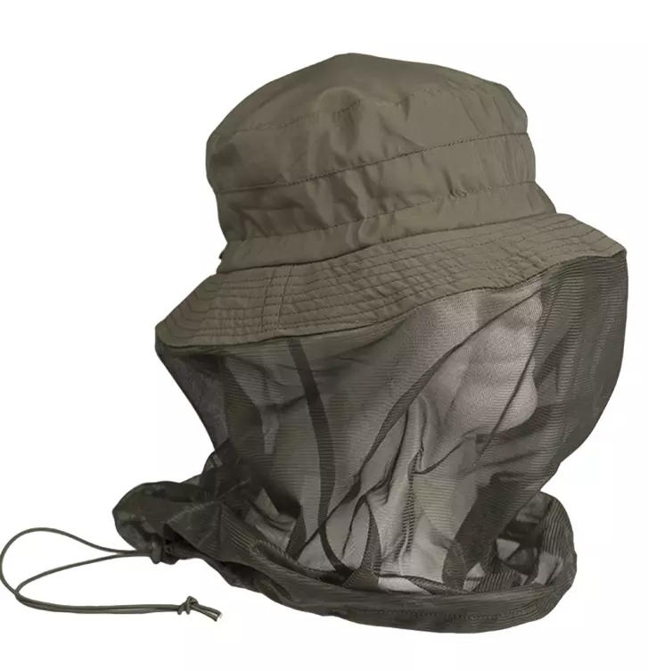 Mil-Tec Dschungelhut mit Moskitonetz, oliv, one Size