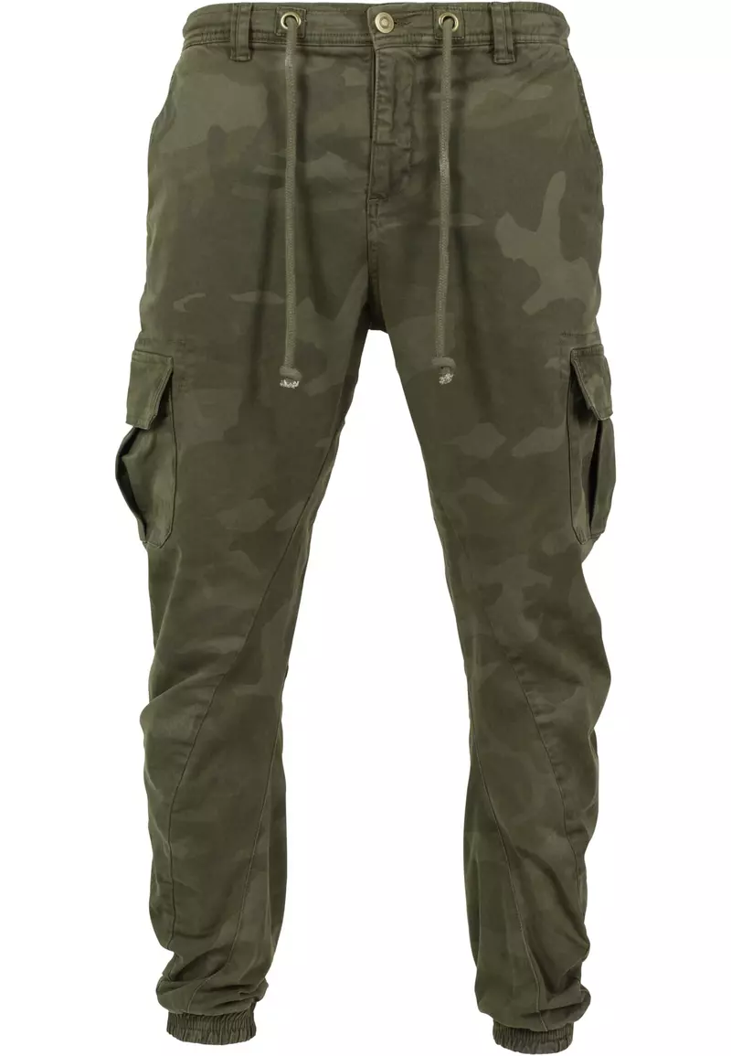Urban Classics Cargo Jogging Pant, oliv camo 2