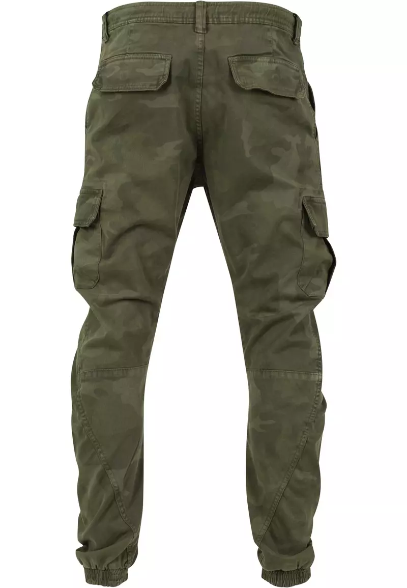 Urban Classics Cargo Jogging Pant, oliv camo 3