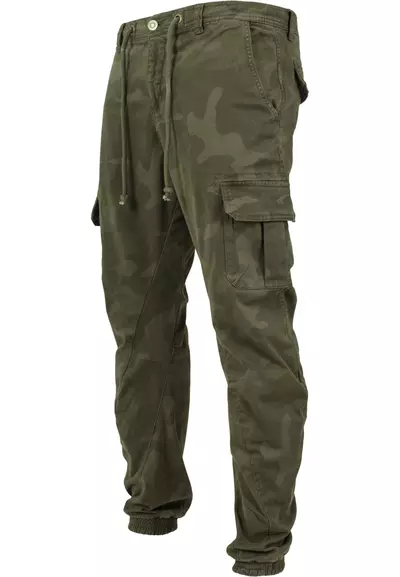 Urban Classics Cargo Jogging Pant, oliv camo