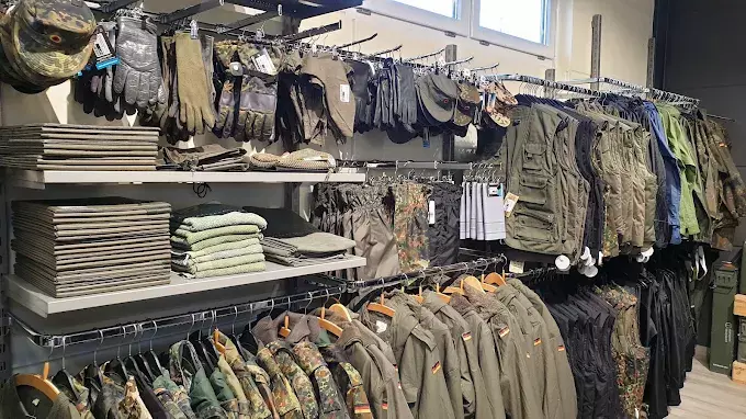 Matériel tactique en magasin