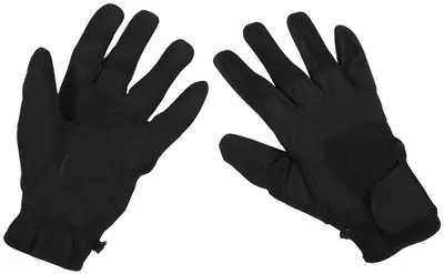 MFH Fingerhandschuhe Worker light, black