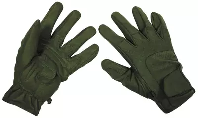 MFH Neopren Fingerhandschuhe Worker light, oliv
