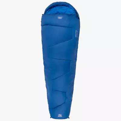 Highlander Sleepline 250 Mummy Sleeping Bag, BLUE