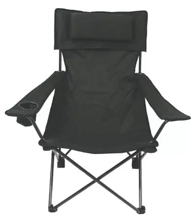 Składany fotel DeLuxe oliwkowy