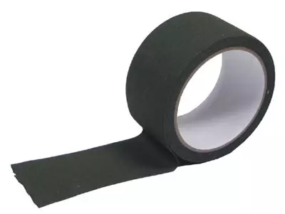 Fabric tape, olive green - 10m