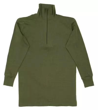 BW Bundeswehr koszula z pluszowym kołnierzem, imitacja, oliwkowa