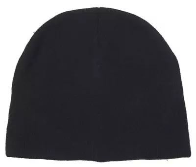 MFH Strickmütze BEANIE feingestrickt, schwarz