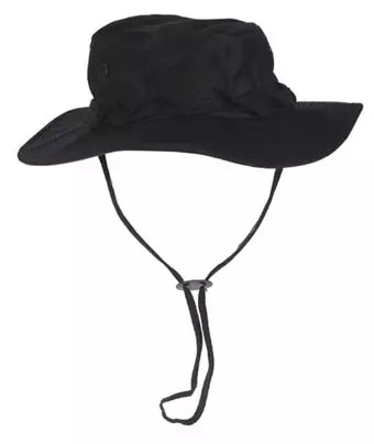 MFH US Buschhut,Rip Stop,schwarz
