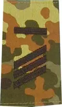 Rangabzeichen Hauptgefreiter UA flecktarn/negro con velcro