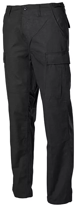 Pantalon de combat américain BDU, RipStop - noir