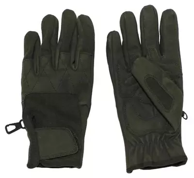 MFH Neopren Fingerhandschuhe Mesh - schwarz