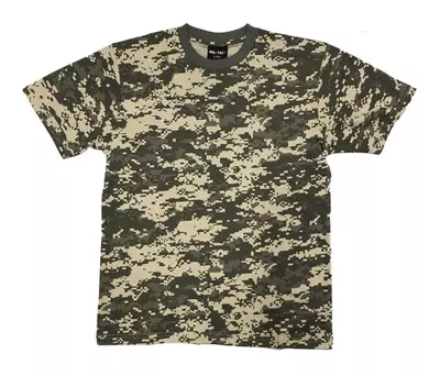 T-shirt pour enfants, motif camouflage numérique