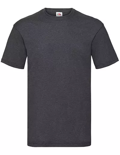 Fruit of the loom T-Shirt, dark grey heather