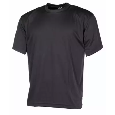 T-Shirt TACTICAL, Quickdry, czarny