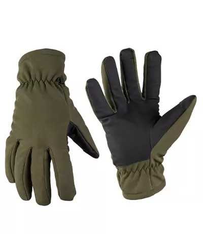 Mil-Tec Softshell Handschuhe, Thinsulate, oliv