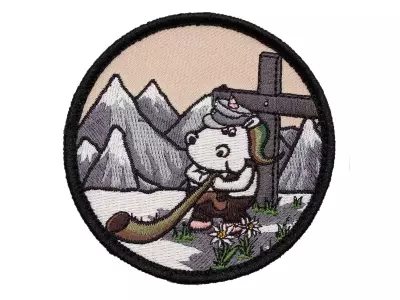 Gebirgsjäger-Einhorn - Velcro Patch