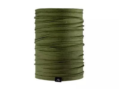 Multifunkcyjna chusta (wełna merino), oliwkowa