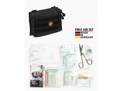 Mil-Tec Erste-Hilfe Set Leina, 25tlg. schwarz
