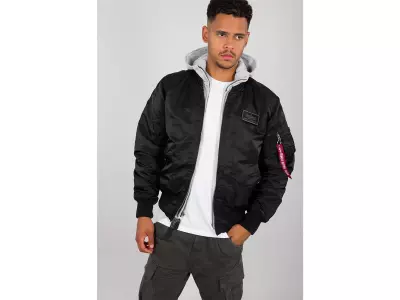 ALPHA Industries MA-1 D-Tec Bomberjacke czarna