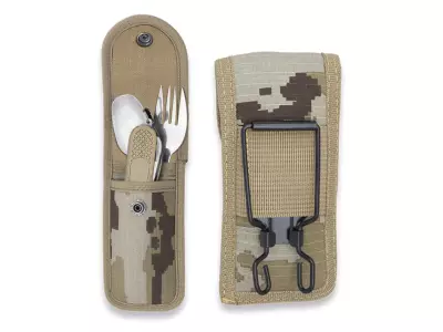 Camping Cutlery Set, 3-piece - multicamo