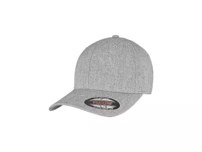 Casquette flexfit, Heatherlight, gris mélange