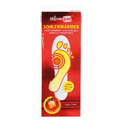 Chaussettes chauffantes jetables THERMOPAD, taille 40-42