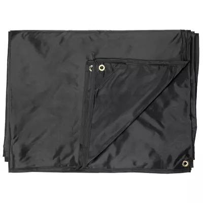 MFH Mehrzweckplane, Tarp ca. 3x3m, schwarz