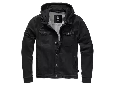 Brandit Cradock Denim Jacke, schwarz