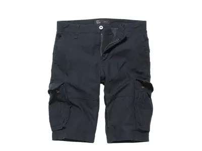 Vintage Industries Short ROWING, schwarz