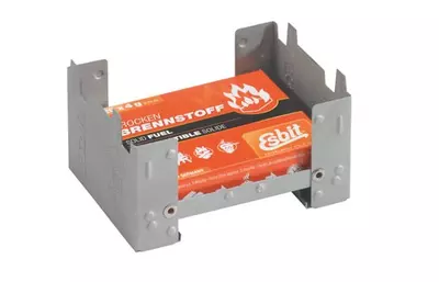 Hornillo de bolsillo ESBIT, pequeño (incl. 6×14 g)