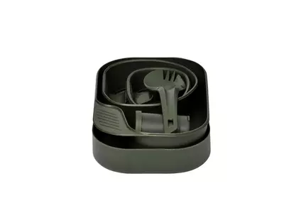 WILDO® Essgeschirr Set Kunststoff oliv