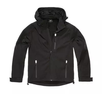 Kurtka softshellowa Brandit Hurricane, czarna