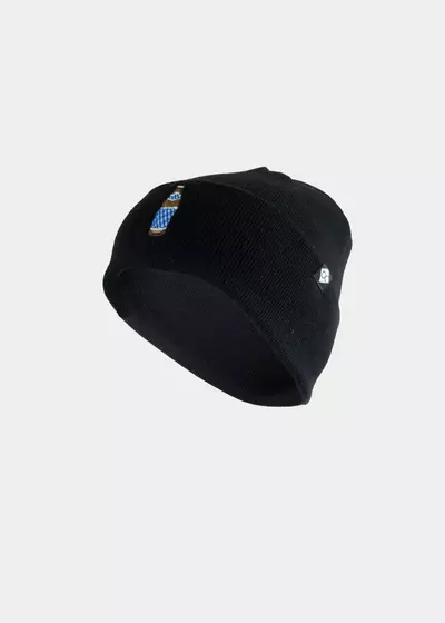 Bavarian Caps Czapka dziana Bayerisch Hell, czarna