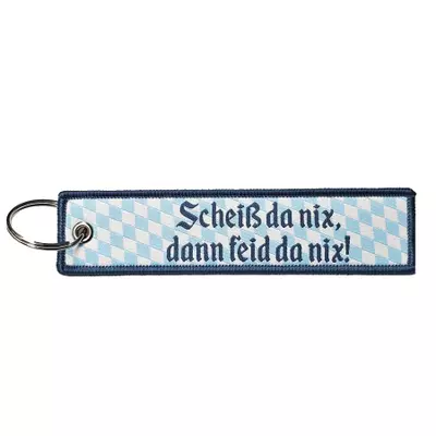 MOUNTAINHILL® Schlüsselanhänger SCHEISS DA NIX, DANN...