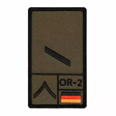 Cafe Viereck Rank Patch: Lance Corporal (right)