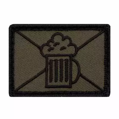 Cafe Viereck BIERjäger - Parche de Velcro