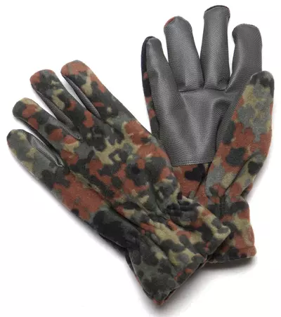 Rękawice z polaru Alpin, flecktarn