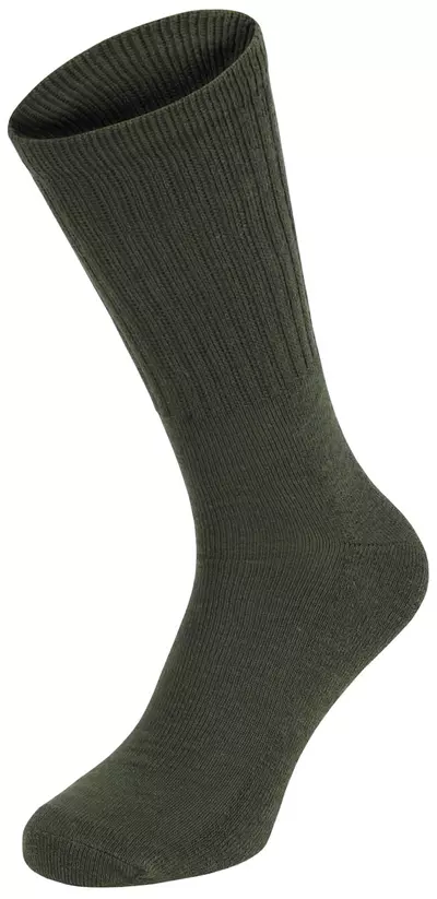 MFH Armee Socken, oliv - halblang - 3er-Pack