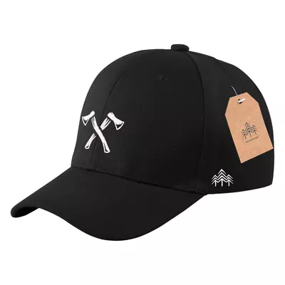 HOLZBRÜDER Cap "Axt", schwarz