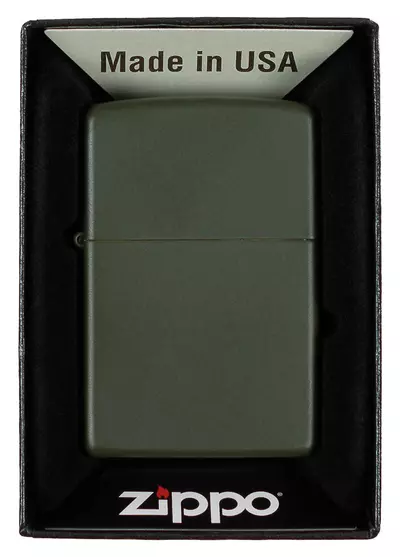 Zippo Sturmfeuerzeug, matt oliv
