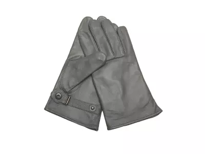 Bundeswehr Lederhandschuh, grau (Imitat)