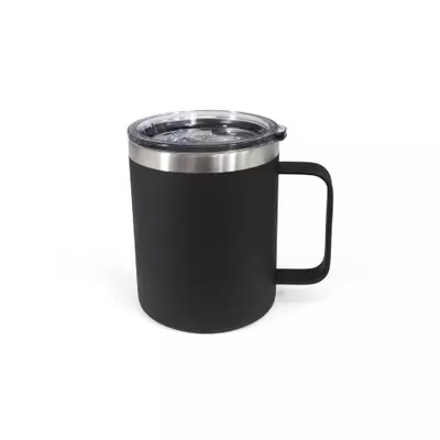 Edelstahl Thermobecher COLOR, 0,35l - schwarz