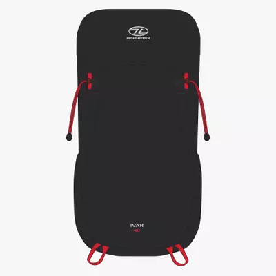 Rucksack IVAR 40L, schwarz