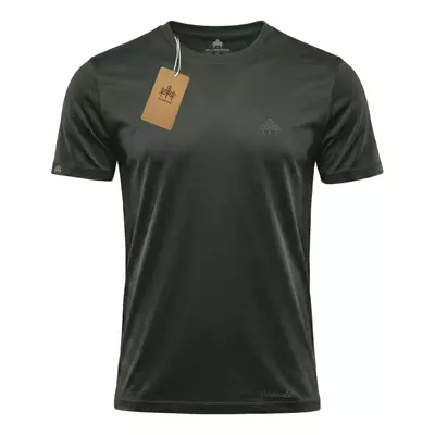 HOLZBRÜDER T-Shirt "Logo", Bio-Bambus, grün